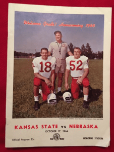 Kansas State vs Nebraska Homecoming Program 10-17-1964