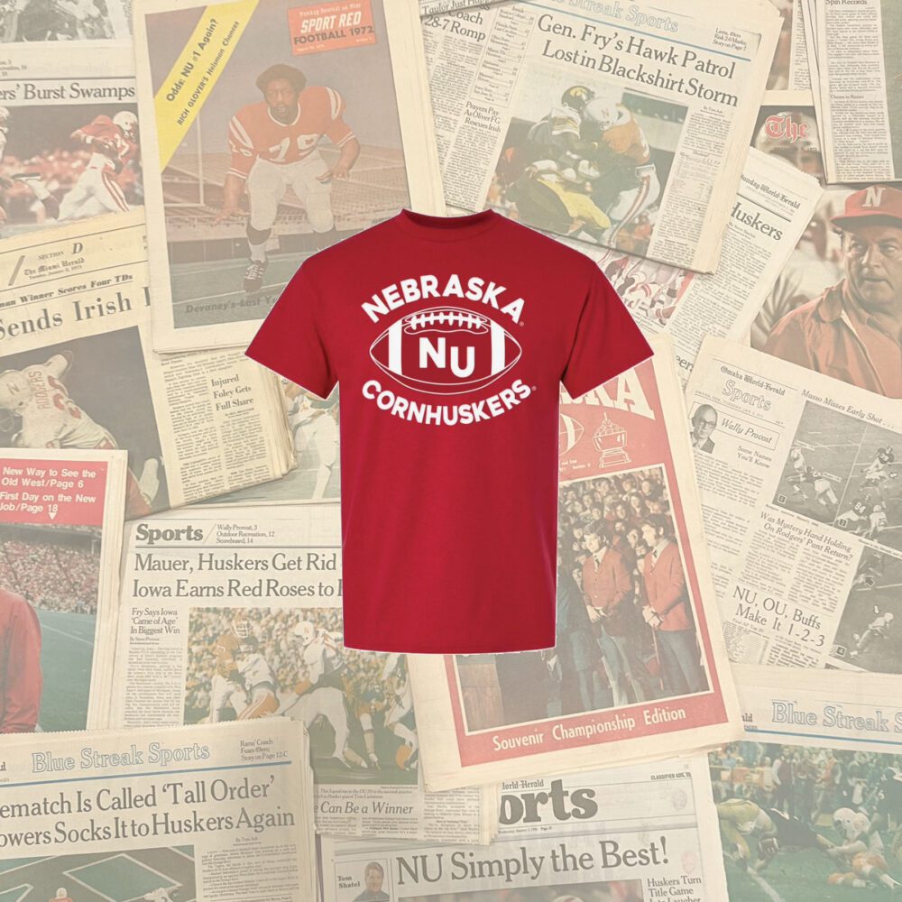 NU Cornhuskers Training Camp T-shirt red