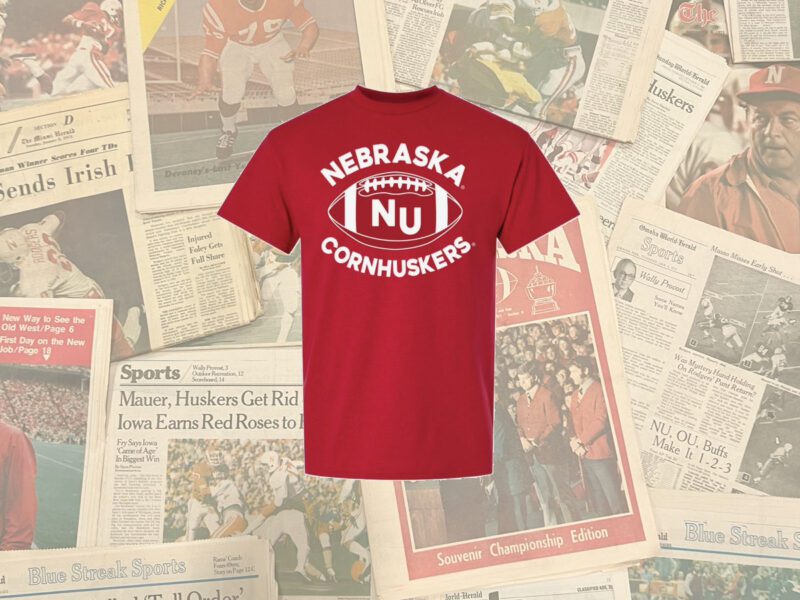 NU Cornhuskers Training Camp T-shirt red